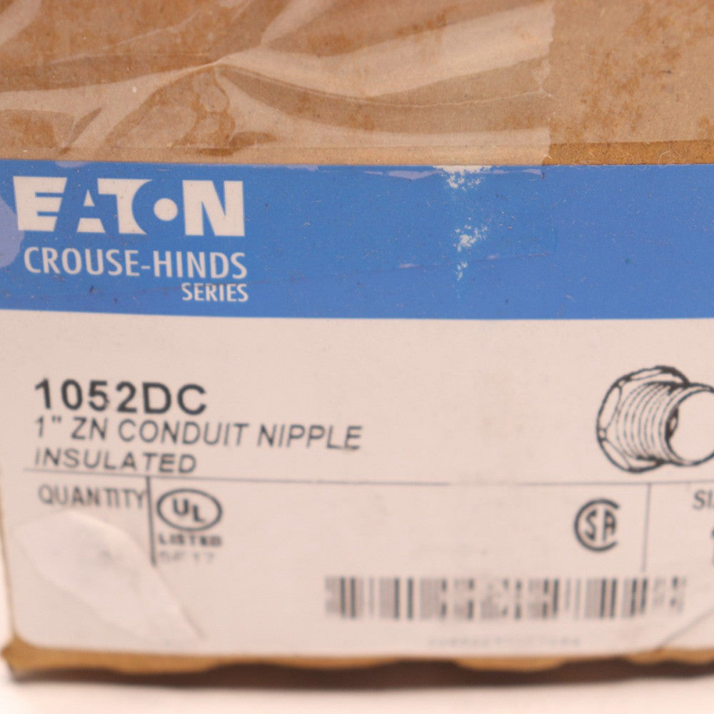 Eaton Thread Conduit Nipple Insulated 1" 1052DC 