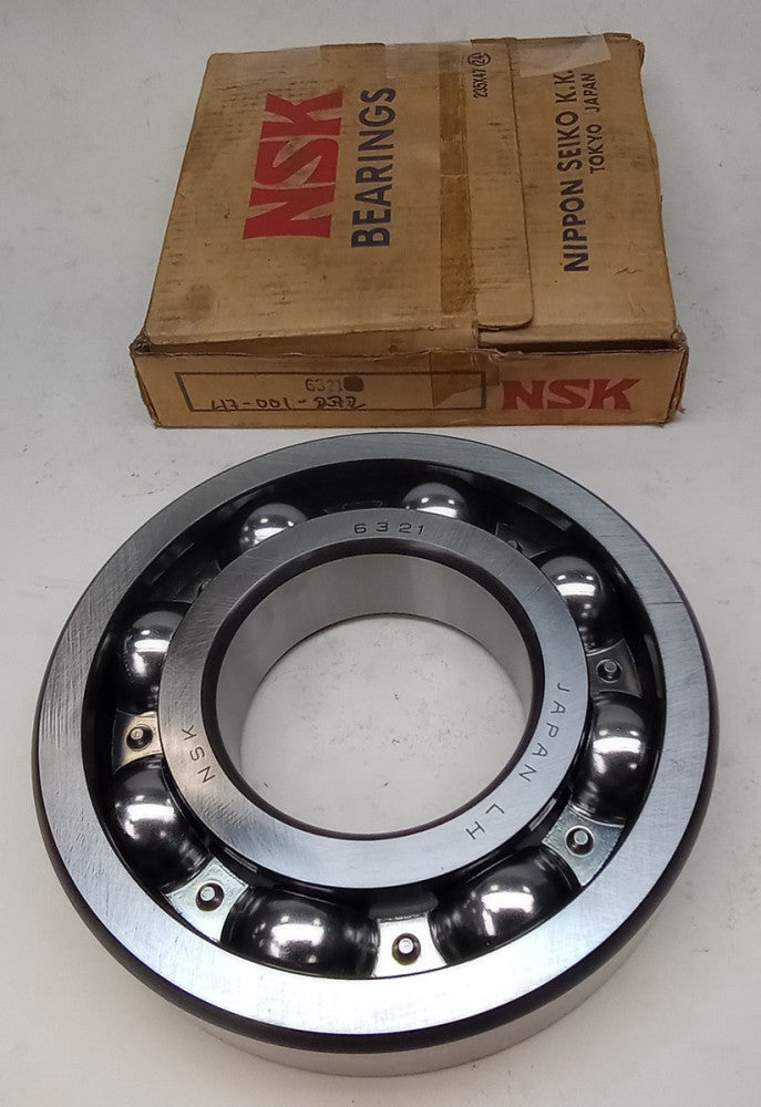 NSK 6321 Ball Bearing Deep Groove 105 x 225 x 49mm