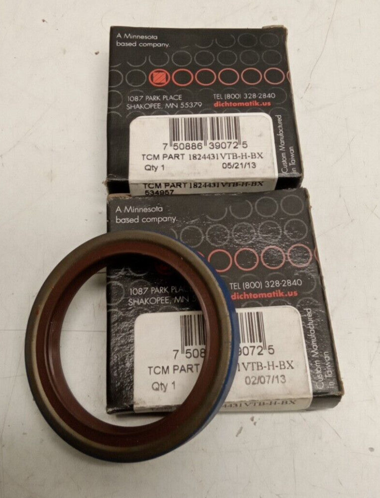 TCM Dichtomatik 1824431VTB-H-BX Oil Seal (Lot Of 2)