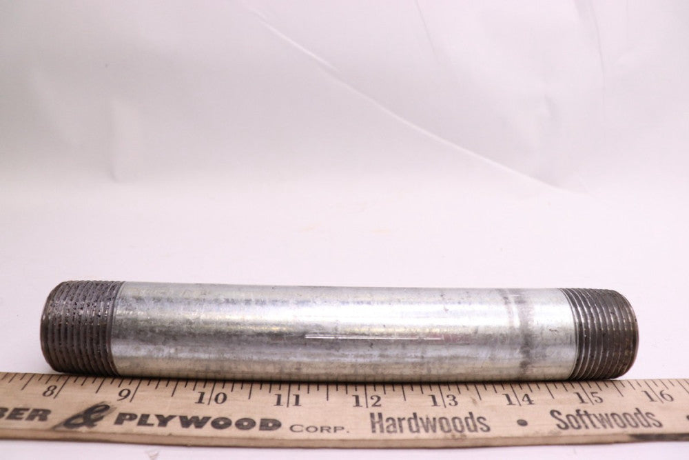 Mueller Global Galvanized Steel Nipple 1" x 8" 565-080HN