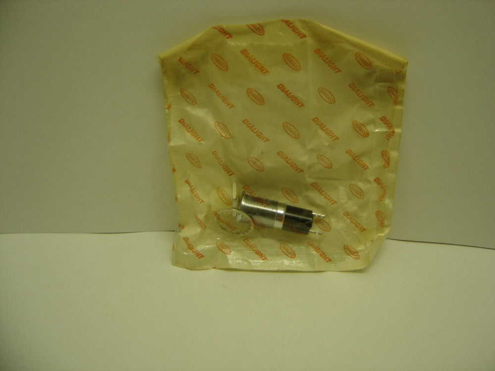 DIALIGHT/DIALCO 135-0428-1475-301 LIGHT BASE,INDICATOR LENS WHITE 75W 125V NIB
