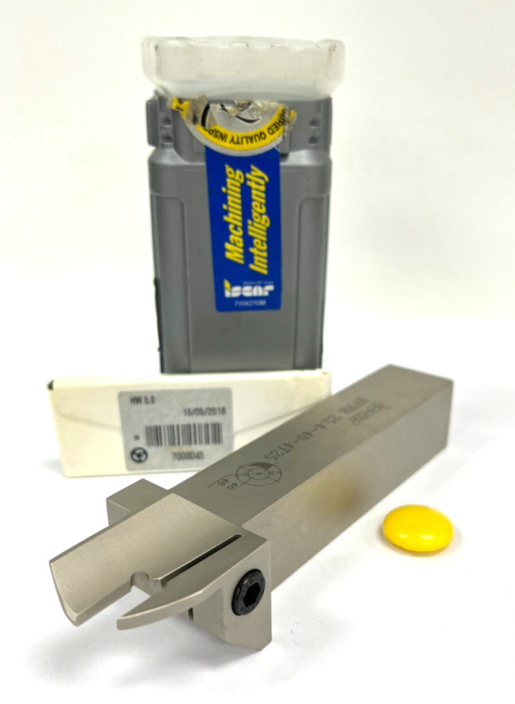 BEAR HFHR 25.4-40-4T25 INDEXABLE GROOVING TOOLHOLDER EXTERNAL RIGHT HAND