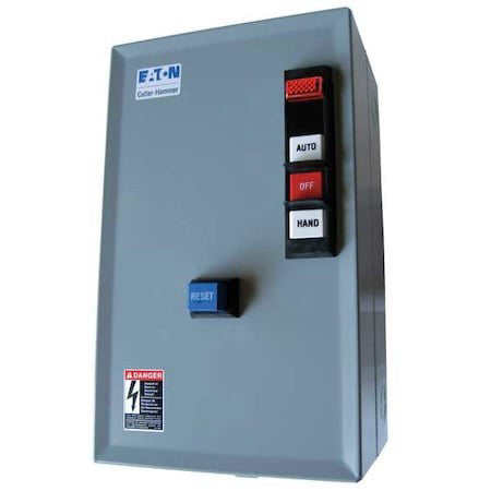 Eaton Ecx09c1aja-R63/C Nonreversing Iec Magnetic Motor Starter, 1 Nema Rating,
