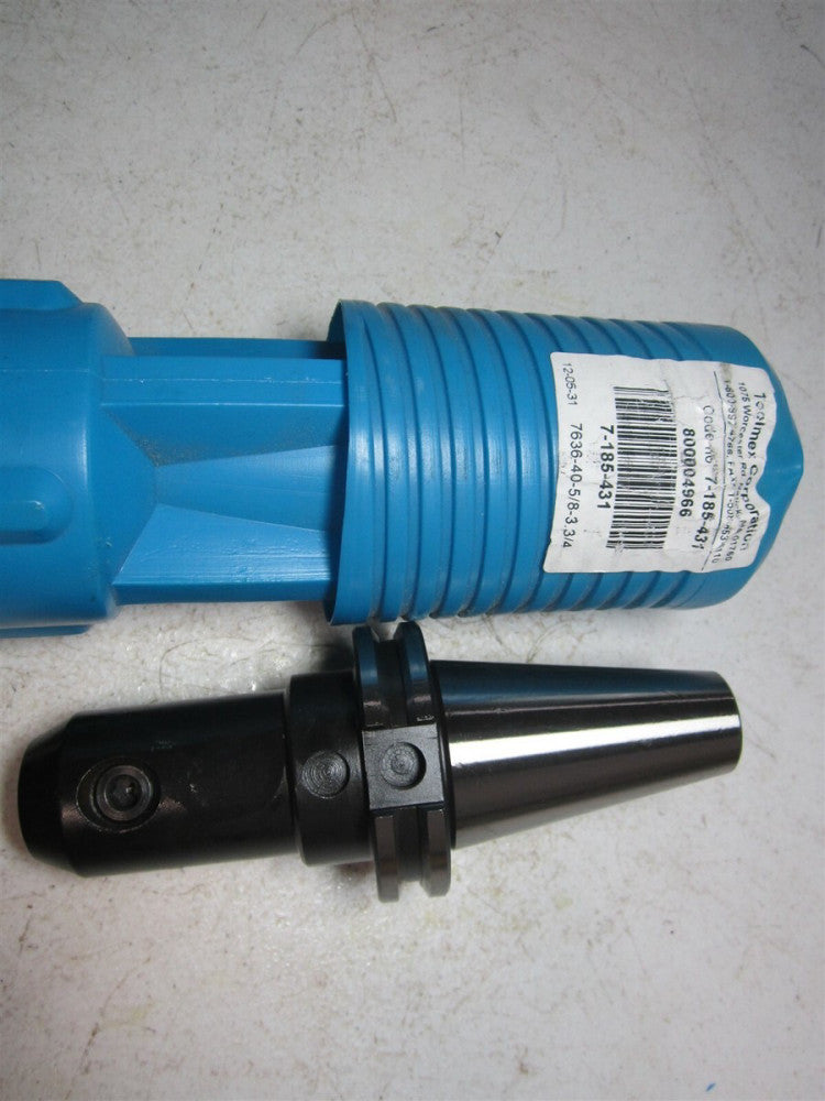 TMX (7-185-431) 7636-40-5/8-3-3/4 ANSI B5.50/CAT Taper CAT40 End Mill Holder