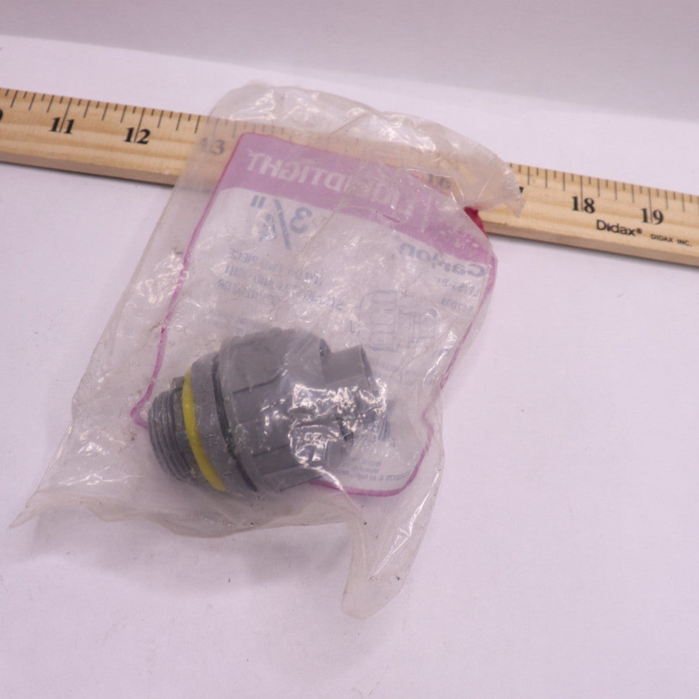 Carlon Liquidtight Straight Connector Nylon 3/4" LT75G-B1