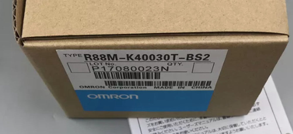 New Omron Servo Motor R88M-K40030T-BS2