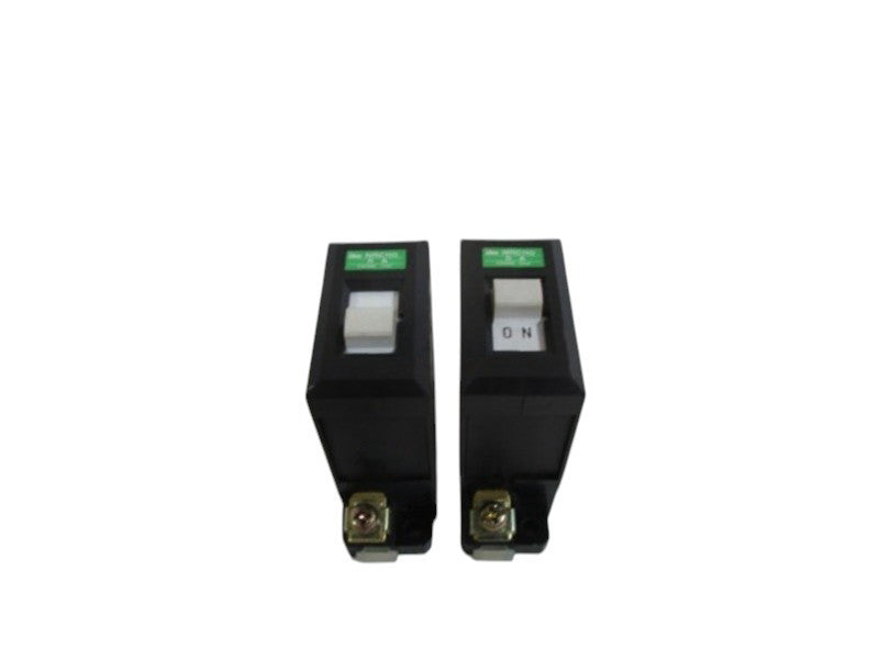 LOT OF 2 IDEC CIRCUIT BREAKER 5A NRC110-5A UNMP