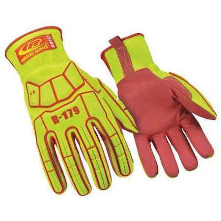 Ringers Gloves 179-12 Impact Gloves,2Xl,Full Finger,Pr