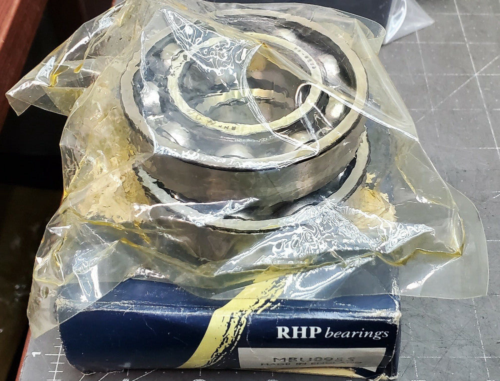 (2) 6208 RHP 6208 Single Row Deep Groove Radial Ball Bearing, 2 PER BOX [OF33]