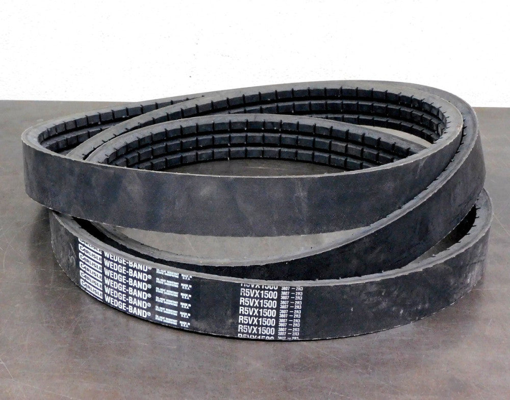 Carlisle - R5VX-1500-5 Power Wedge COG-Band Raw Edge Banded Belt