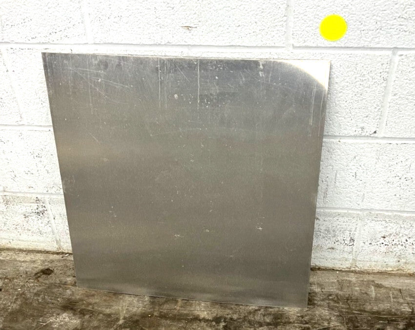 STAINLESS STEEL SHEET LENGTH 24" WIDTH 24" THICKNESS 1/16"