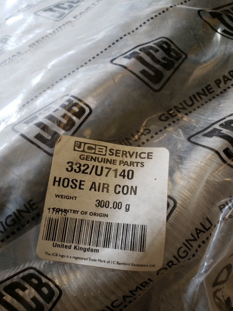 332/U7140 - NEW GENUINE OEM HOSE AIR CON  JCB -( F1-2)