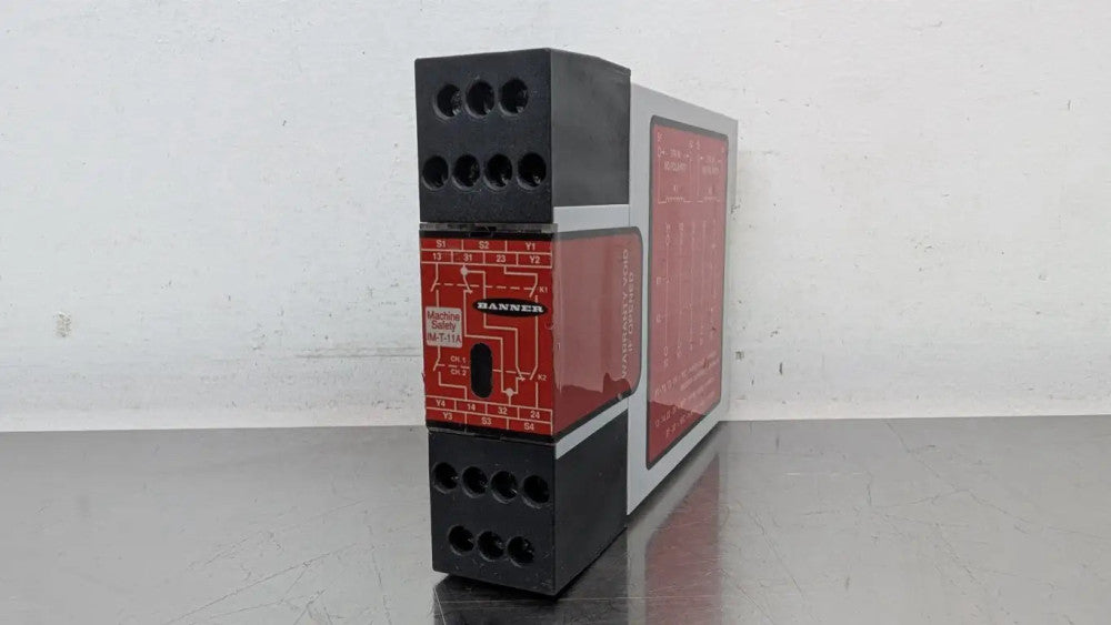 Banner IM-T-11A Safety Relay 20ms Max 24VDC 100mA