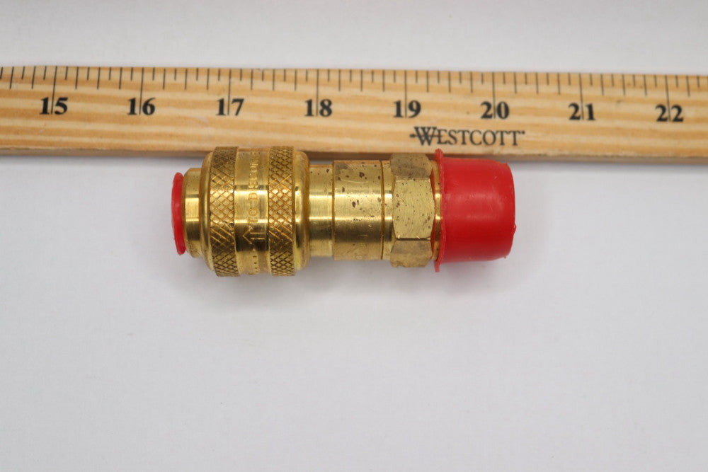 Dixon V Style High Flow Coupler 1/4" MNPT