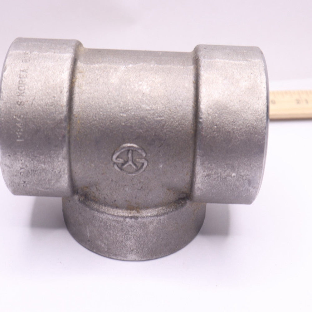 Skorea Socket Weld Reducing Tee Forge 316/L 2 x 3/4