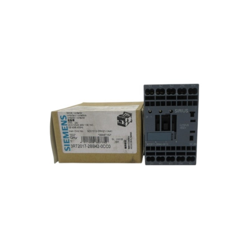 SIEMENS 3RT2017-2BB42-0CC0 24V NSMP