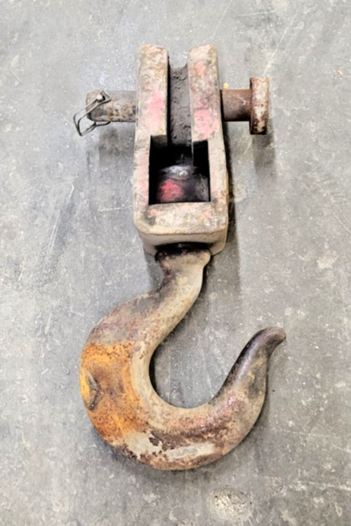 UNBRANDED CLEVIS SWIVEL HOOK ASSEMBLY 12 TON ESTIMATED CAPACITY *SEE DECRIPTION*