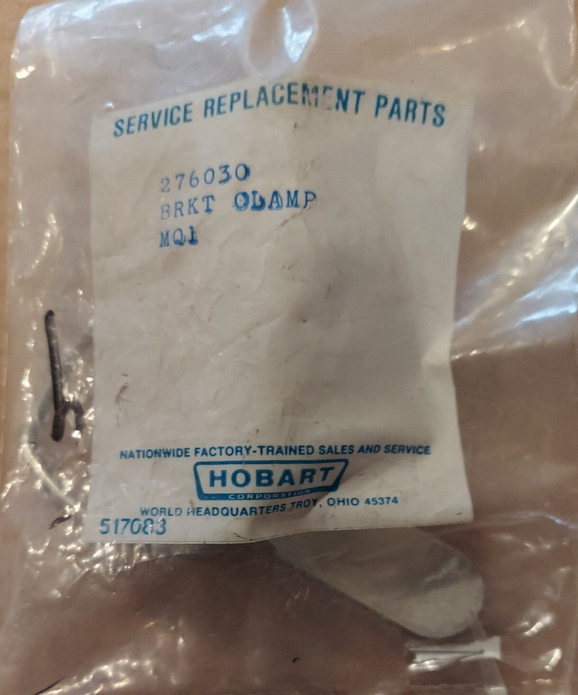 Genuine Hobart 00-276030 Dishwasher Bracket & Clamp Assembly