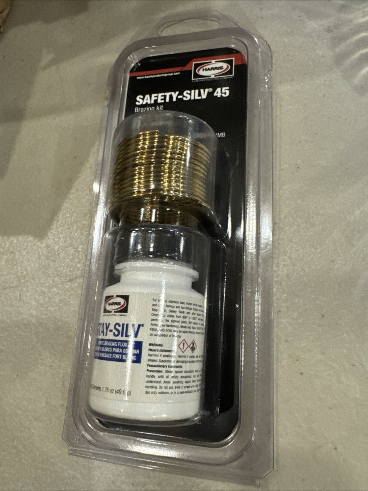 Harris Safety-Silv 45 Brazing Kit 45KPOP Cadmium Free Lead Free