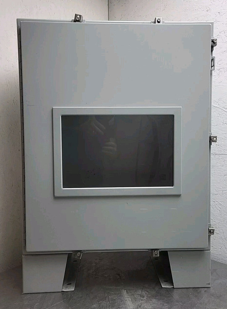 Hoffman 36" x 30" x 12" Nema Type 4 Continuous Hinge Enclosure A36H30DLP Used