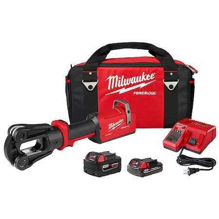 Milwaukee Tool 2878-22 M18 Force Logic 12 Ton Latched Linear Crimper Kit