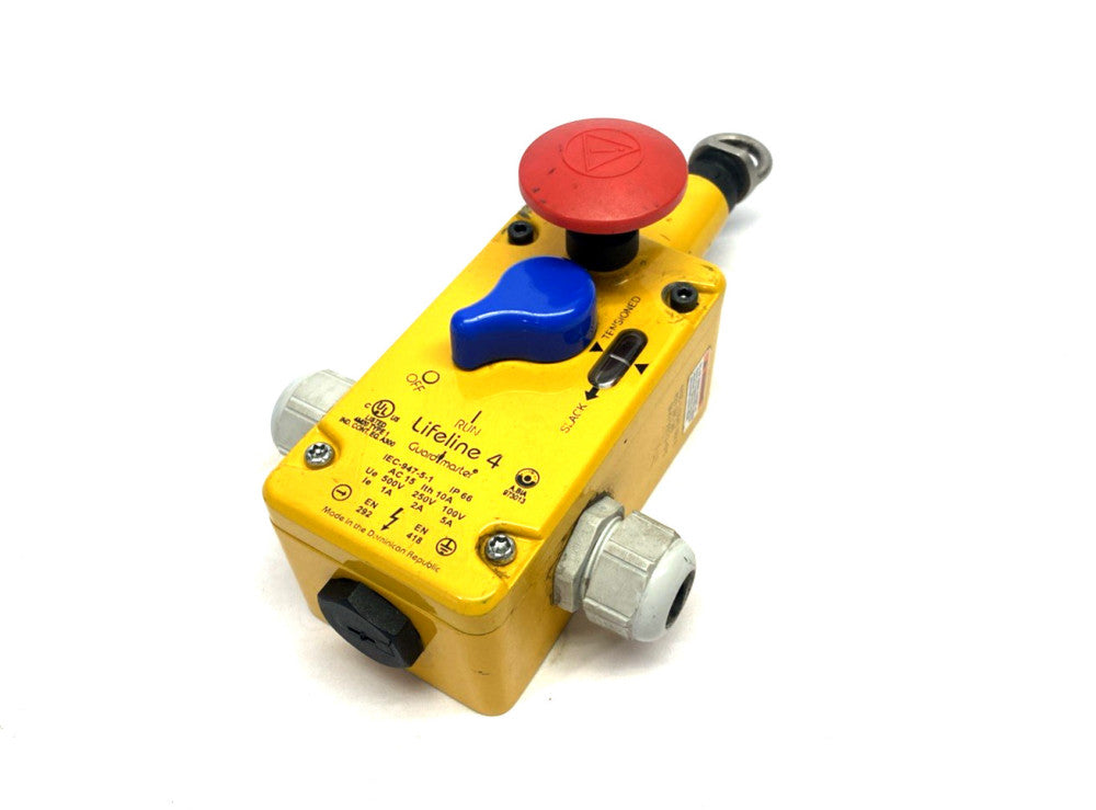 Allen Bradley 440E-L13042 Ser. E  Lifeline 4 Emergency Cable Pull Switch