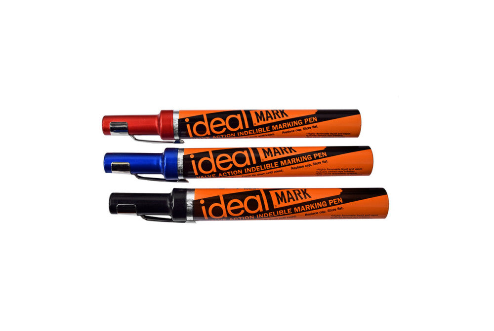 ChrisNik 6 inch Black Ideal Markers (144 per Box) | 2820380