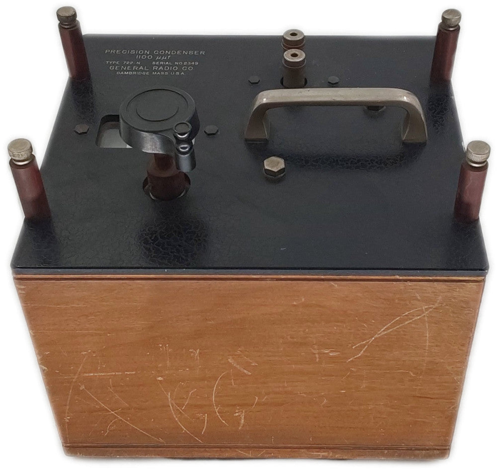 General Radio Precision Condenser 1100uuf Type 722-N 