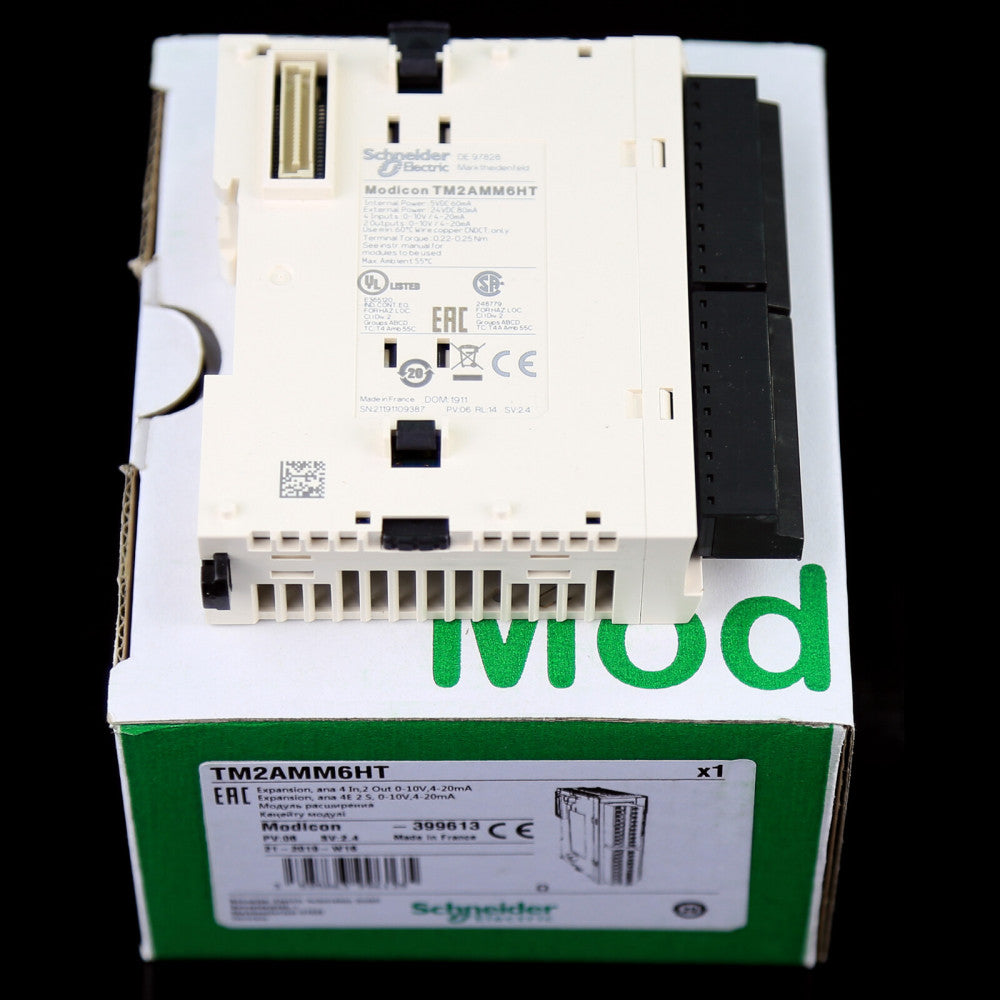 NEW Schneider PLC TWIDO Analog Mixed TM2AMM6HT ANALOGUE I/O MODULE 20mA 24VDC