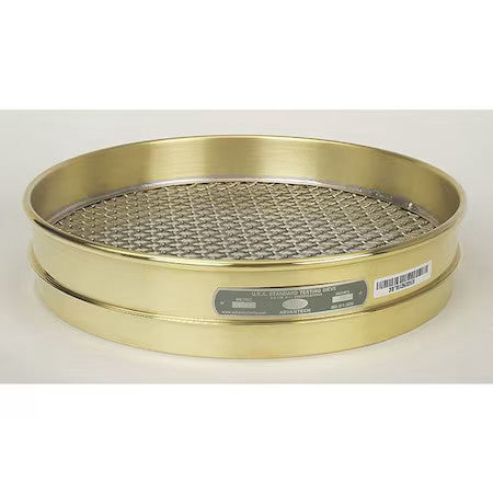 Advantech Manufacturing 1/4"Bs12h Sieve, 1/4", B/S, 12 In, Half Ht