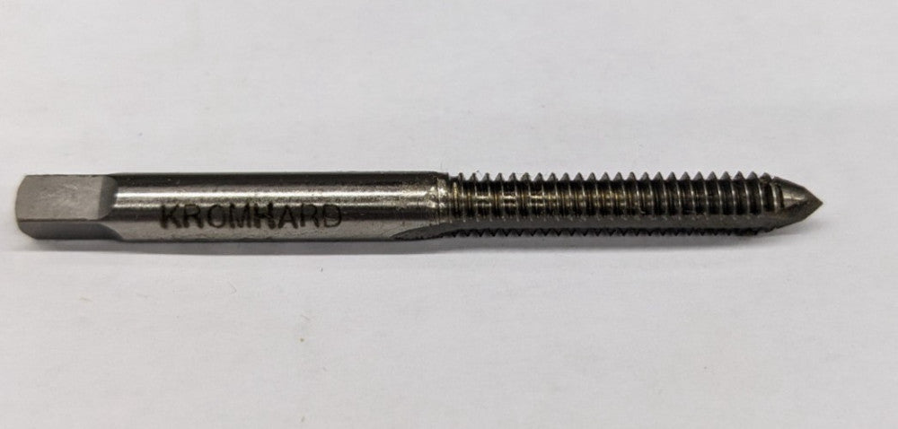 Kromhard 12-24 NC Spiral Point Bottoming Tap GH1 2 Flutes HSS UK - Bottom