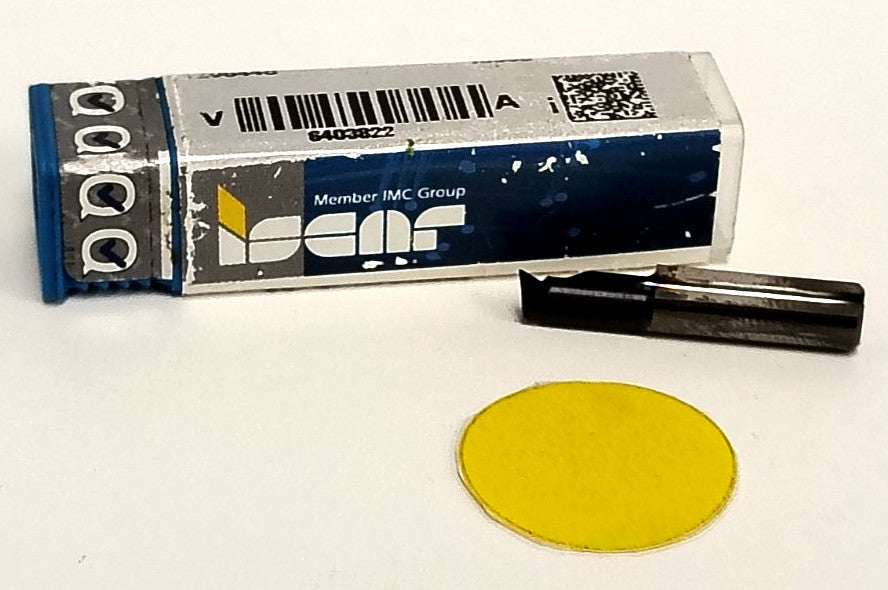 ISCAR TIPPED INSERT SOLID CARBIDE TURN TOOL PICCO R-050.5-10 IC908 1" OAL