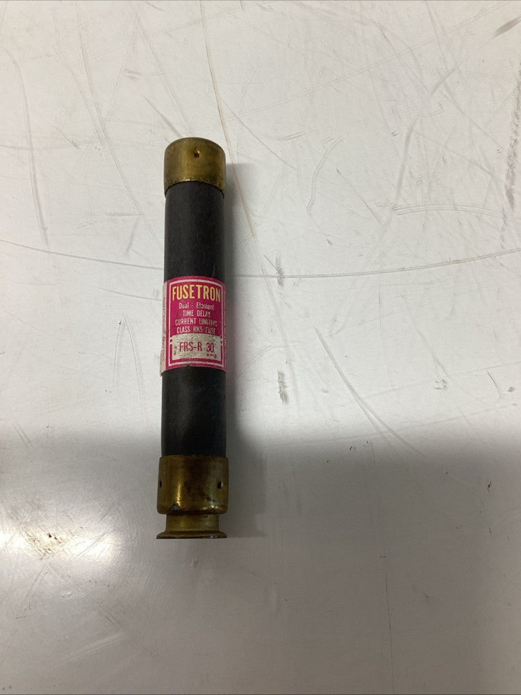 Fusetron FRS-R-30 Dual Element Time Delay Fuse 30A 600V R-180