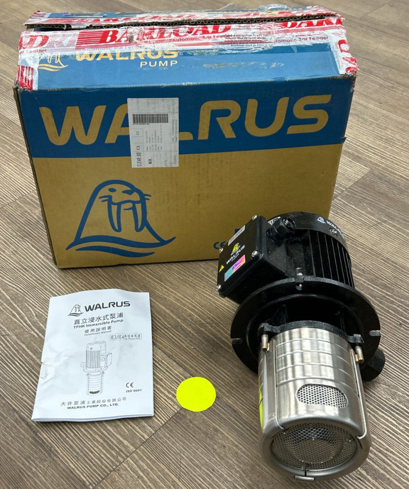 WALRUS IMMERSIBLE PUMP TPHK2T4-2  3 PHASE 2 POLE 50/60HZ
