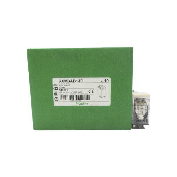 SCHNEIDER ELECTRIC RXM3AB1JD 12VDC (PKG OF 10) NSMP