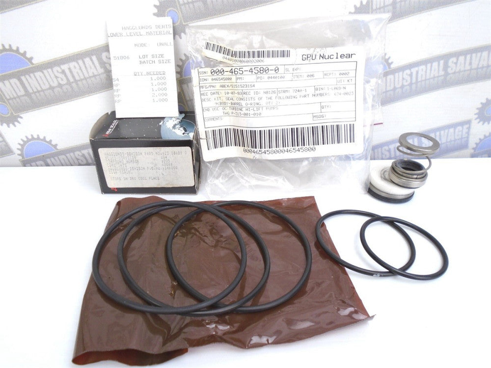 HAGGLUNDS-DENISON - Seal Kit for Turbine Hi-Lift Pumps - S15-15231-4 - (NIB)