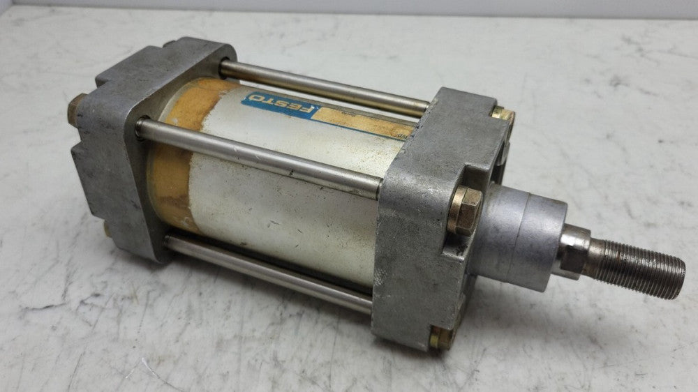 Festo Pneumatic Air Cylinder 80mm Bore 75mm Stroke Double Acting DNG-80-75-PFV-A