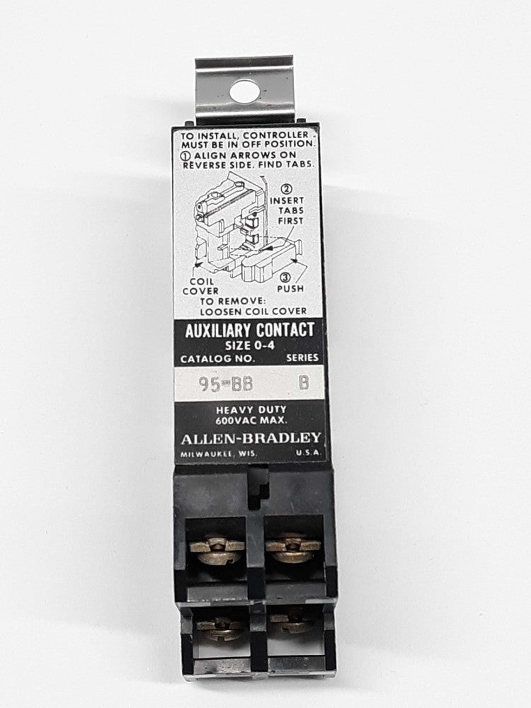 Allen-Bradley 95-BB 743-2233 Auxiliary Contact 