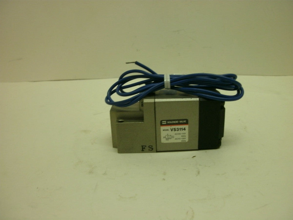 SMC VS3114 SOLENOID VALVE AC100-115V 50Hz AC110-130V 60Hz NEW NO BOX