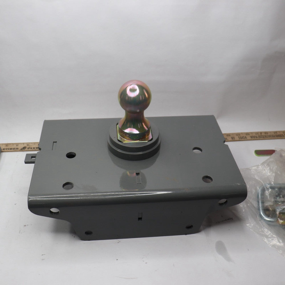 Turnoverball Underbed Gooseneck Trailer Hitch w/ Custom Installation Kit 30000lb