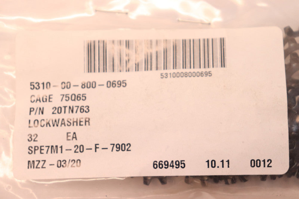 (32-Pk) OshKosh Lock Washer 20TN763