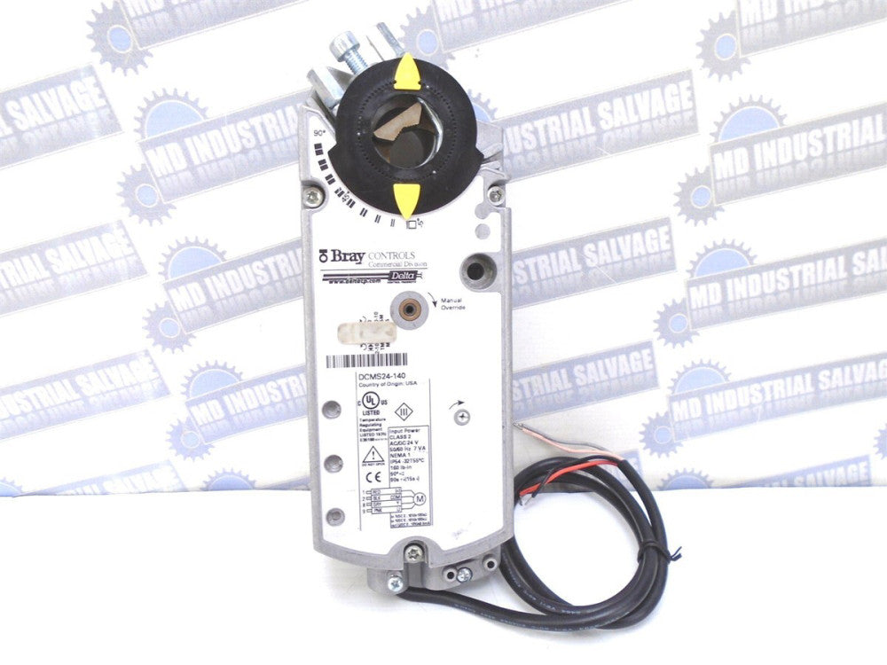 BRAY - DCMS24-140 - DAMPER & VALVE ACTUATOR - 24VAC/DC 140lb. 90° Spring Return