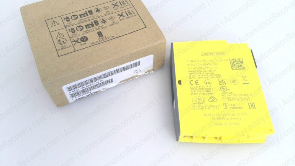 SIEMENS 6ES7 136-6BA01-0CA0, DIGITAL INPUT MODULE, NEW #342631
