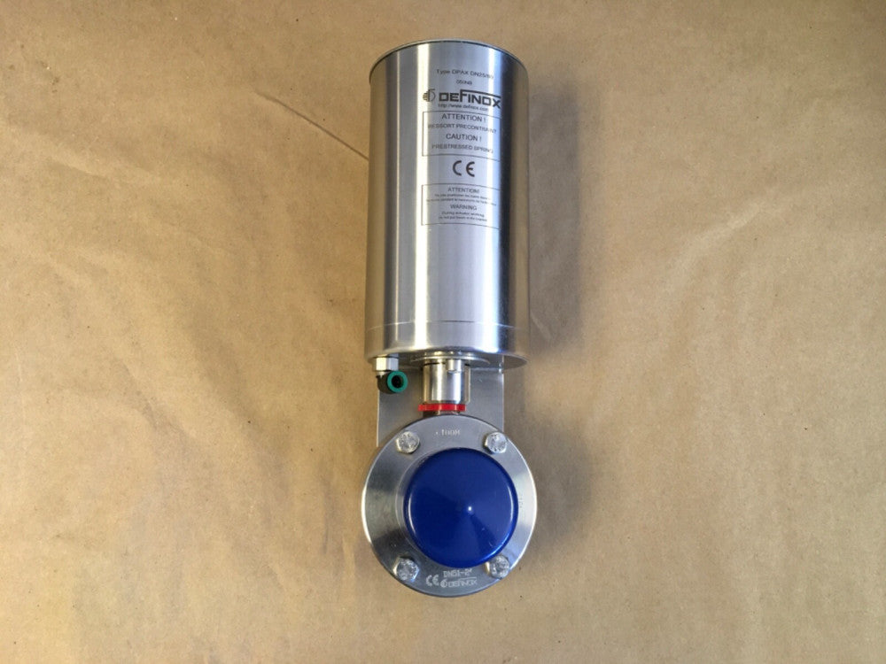 DEFINOX DPAX DN25/80 ACTUATOR & 2" BUTTERFLY VALVE DN51 (KB)