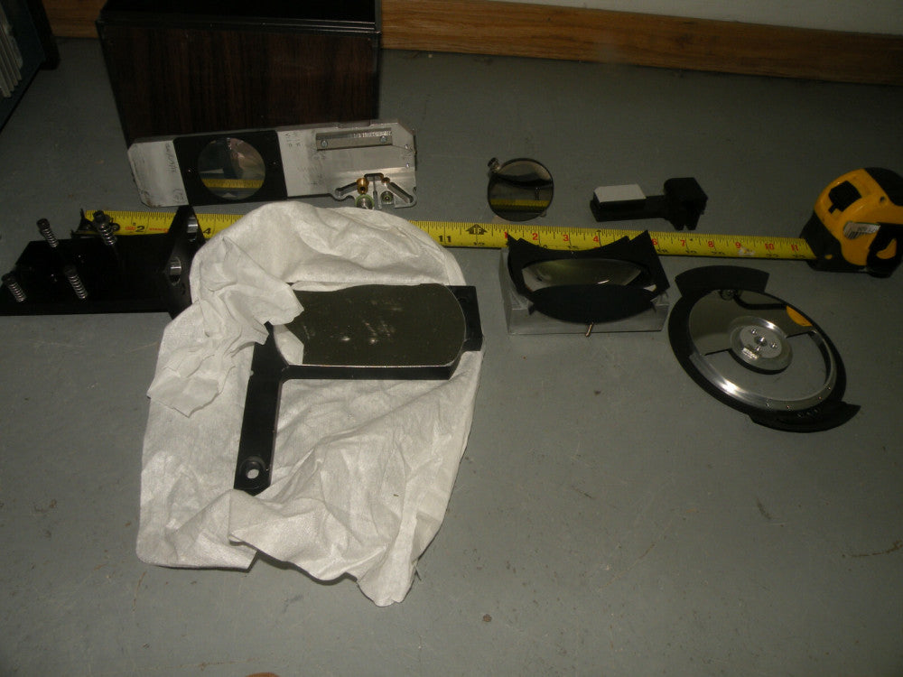 (7) Front Surface Mirrors with Mounting Hardware