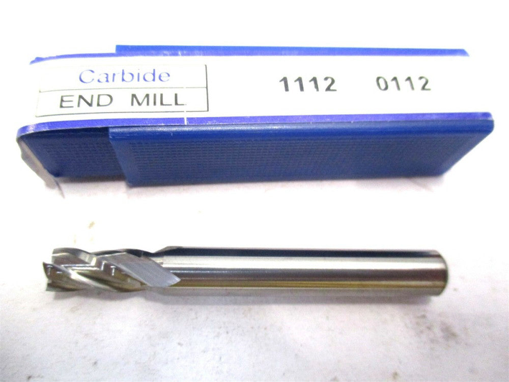 NEW 7/32" x 1/4" x 11/16" x 2" 4-Flute SE Carbide Square End Mill 