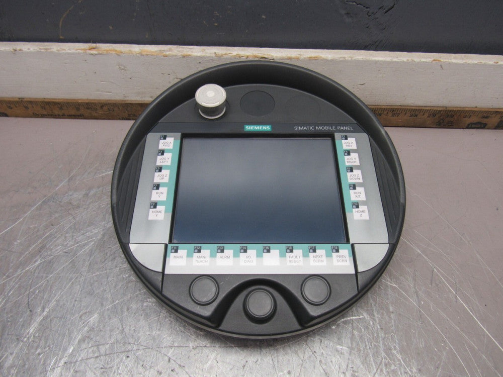 SIEMENS SIMATIC MOBILE PANEL-277 6AV6645-0CB01-0AX0 ESTAND-12 NICE USED TAKEOUT