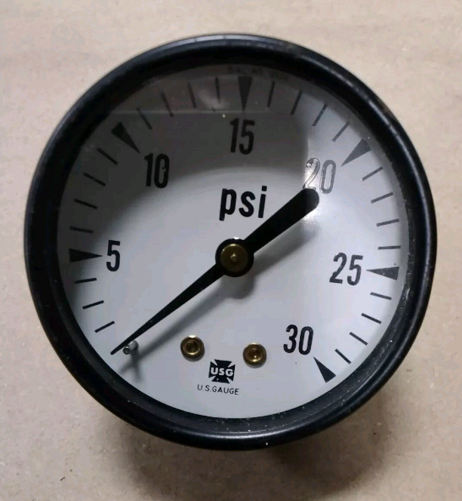 Ametek 050653 P500 Pressure Gauge 30 PSI,  2" Face 1/8" CBM F101