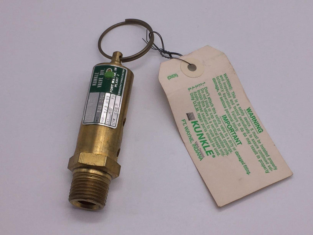 KUNKLE 548-C01 SAFETY RELIEF VALVE 1/2IN NPT 60PSI 