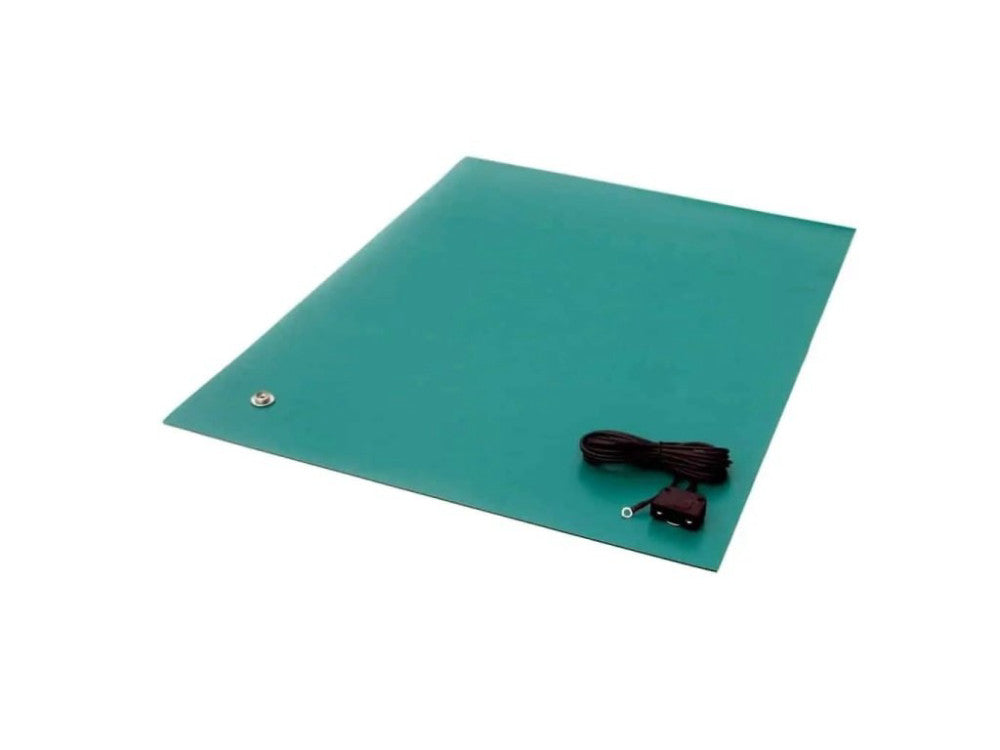 Transforming Technologies MT2448GN - ESD Rubber Table Mat, 24 inch x 48 inch x